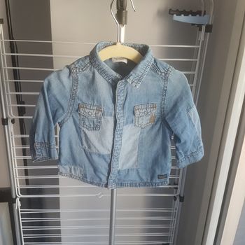 Chemise en jean 6 mois