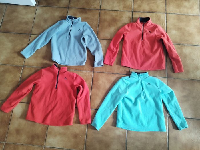 Lot de 4 polaire enfant Quechua 8 à 9 ans - photo numéro 3