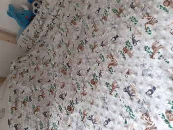 Couverture lit enfant enfant Safari Sable 185X105cm (R3/2025)