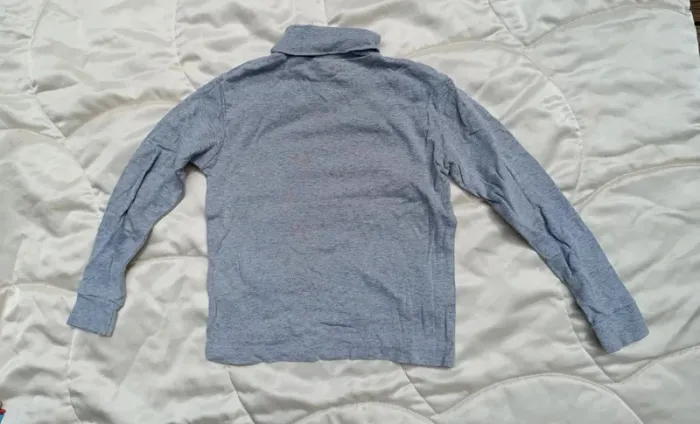 Sous pull / T-shirt manches longues avec col gris Quechua 6 ans - photo numéro 2