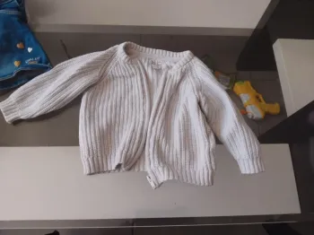 Gilet 12 mois 74 80 cm fille