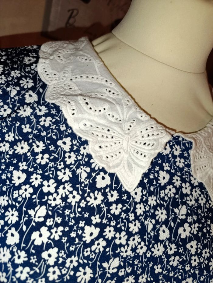 Sublime blouse bouffante taille 4 soit 42/44 neuve - photo numéro 3