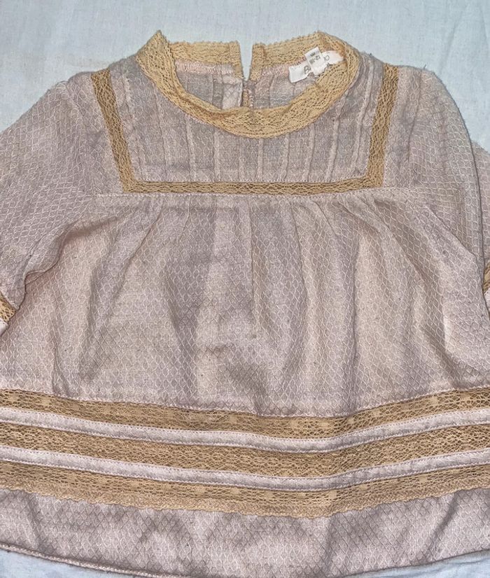 blouse Bass10 12-18 mois valeur 28 euros - photo numéro 2
