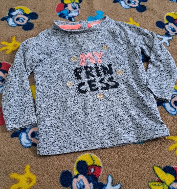 T-shirt bébé longue manche 6mois