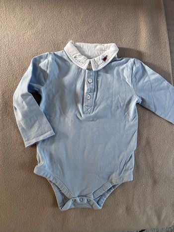 Body polo manches longues