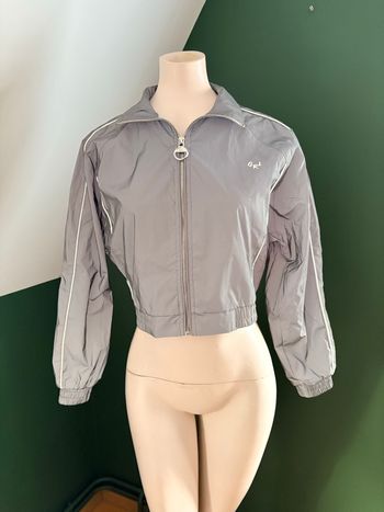 ✨ Veste courte réfléchissante femme Bershka 🧥 – Taille XS – TBE