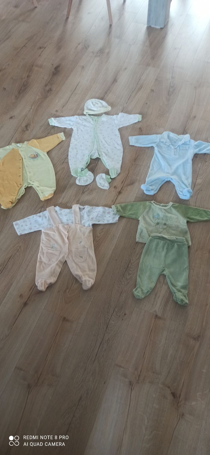 Lot de 5 pyjamas 3 mois
