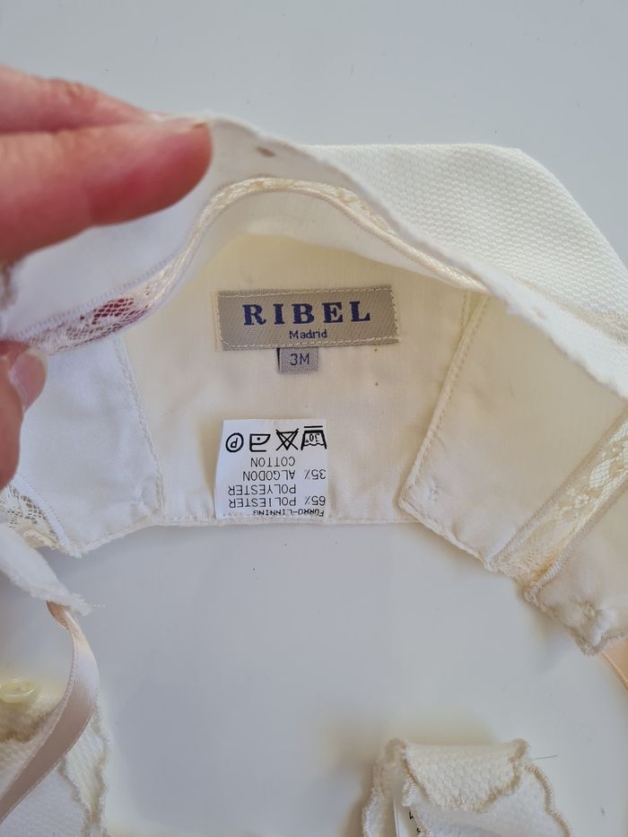 Superbe tenue de baptême crême - photo numéro 3