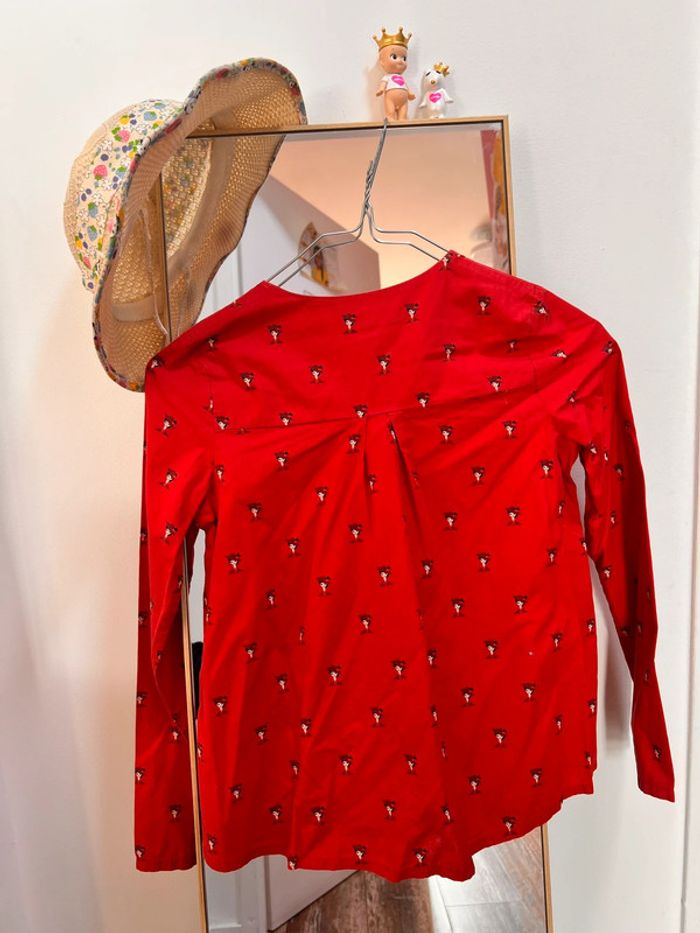 Taille 10 ans chemisier Disney Mary Poppins Catimini - photo numéro 3