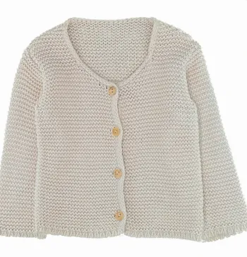Poudre Organic Cardigan 24 mois en coton bio NEUF