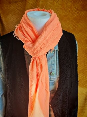 Écharpe Légère - Orange 