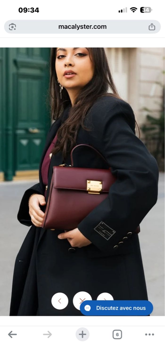 Sac cuir Mac Alyster - photo numéro 3