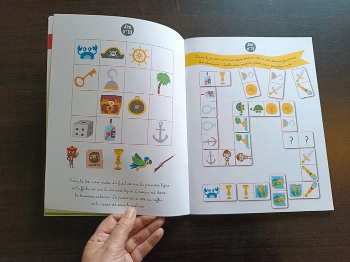 Cahier d'activités LE CAHIER DE JEUX DU P'TIT PIRATE - photo numéro 4