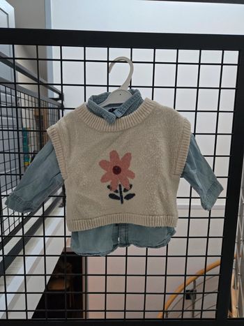 Pull + chemise 9 mois