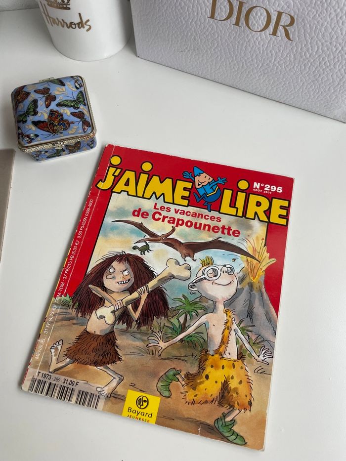 J’aime Lire - les vacances de crapounnette - n•295 août 2001