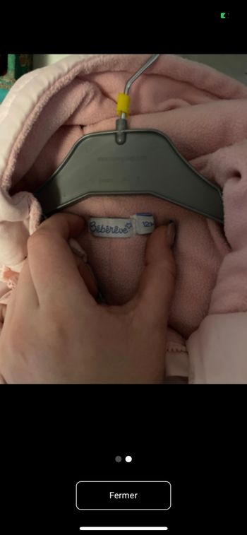 Combinaison bébé rêve