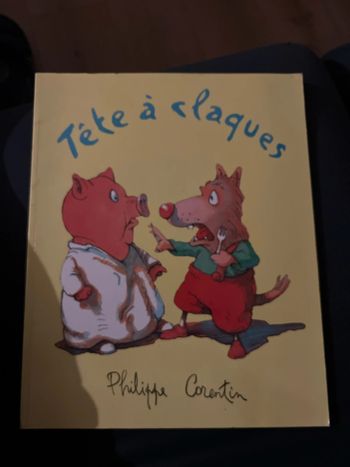 Livre pour enfants tête à claques de Philippe Corentin