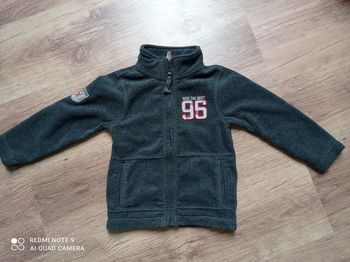 Gilet polaire zippé garçon, OKAÏDI, taille 4 ans