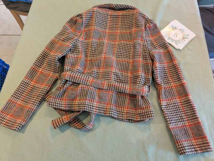 Veste a carreaux S - photo numéro 4