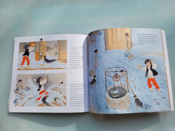 Livre l'école des loisirs couverture souple, 8/11 ans, L'apprenti sorcier, Gerda Muller (19) - photo numéro 3