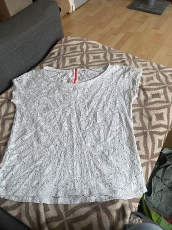 Tee shirt avec zip