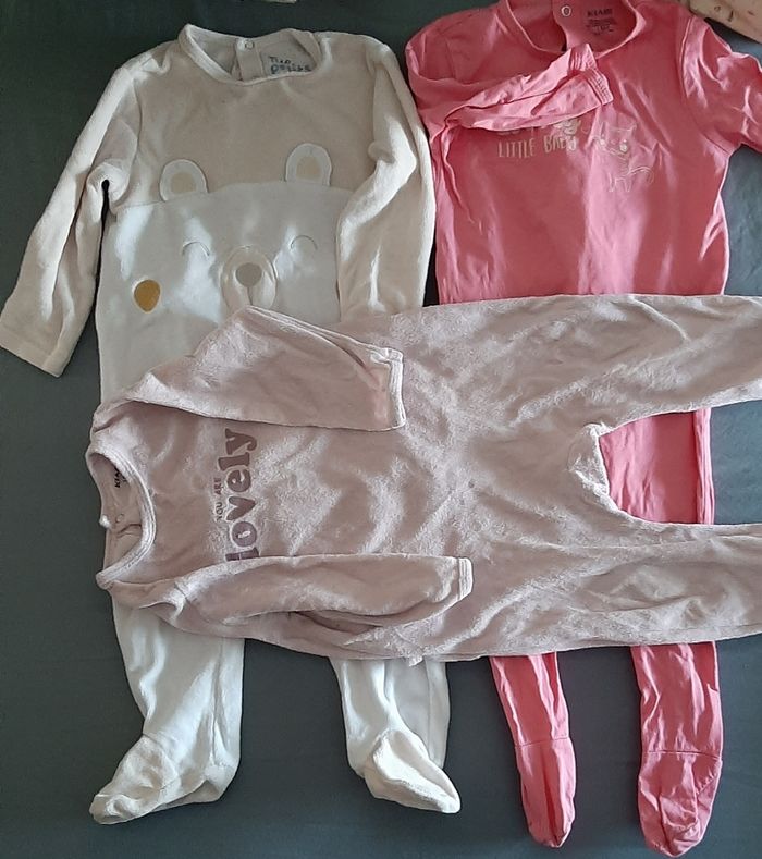 Lot de pyjamas (coton et velours)