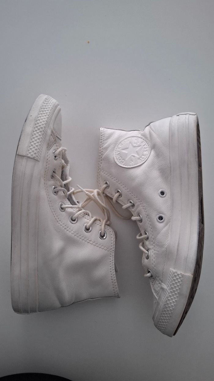 Converse en cuir - photo numéro 4