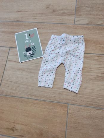 Legging 1 mois pommette