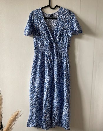 Robe longue à fleurs