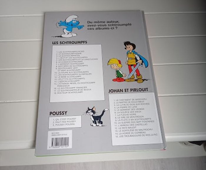 Bande dessinée, la Schtroumpfette - photo numéro 2