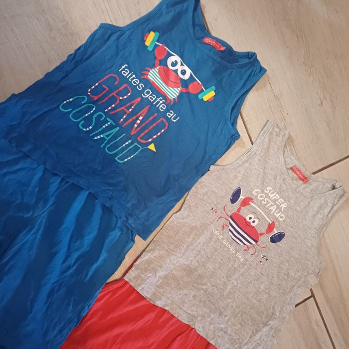 Lots 2 pyjama 8 ans - photo numéro 2