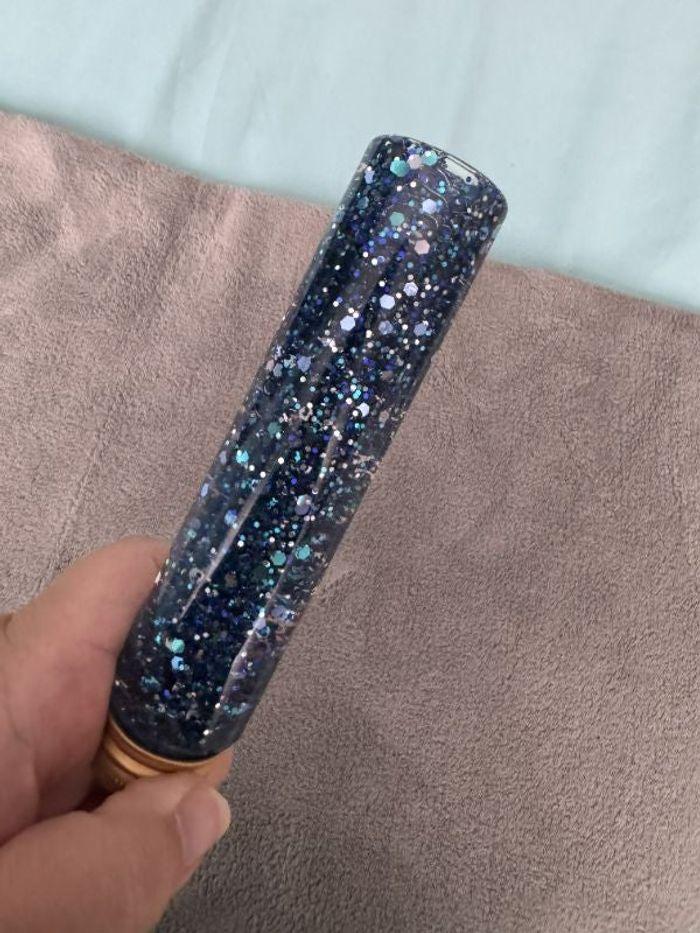 Bouteille sensorielle paillettes