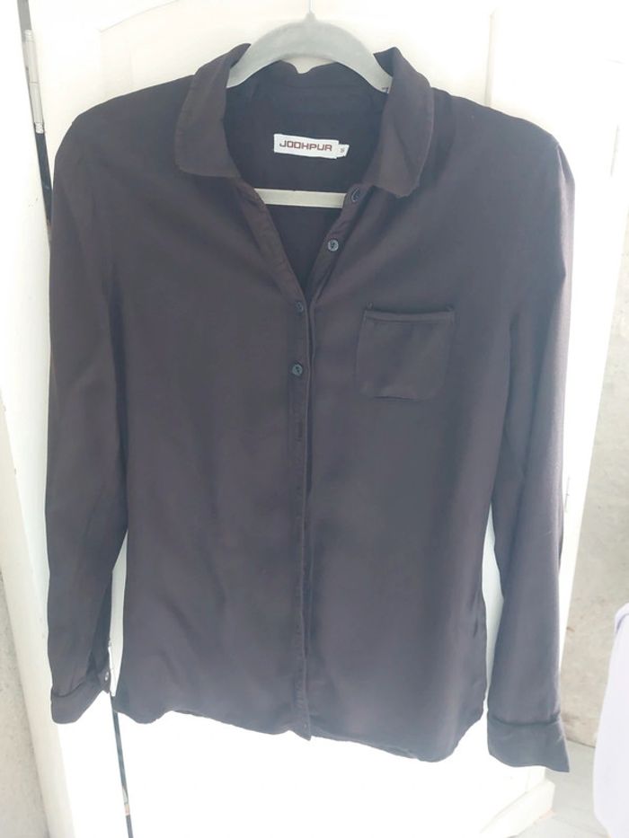 Chemise marron fonçé Jodhpur - photo numéro 2
