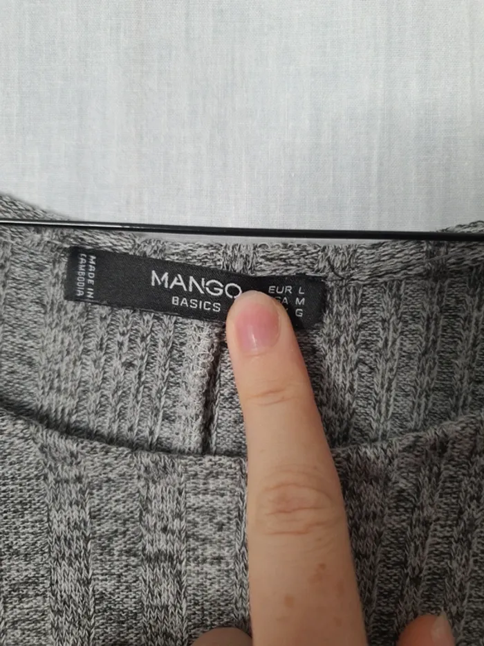 Robe pull grise - photo numéro 3