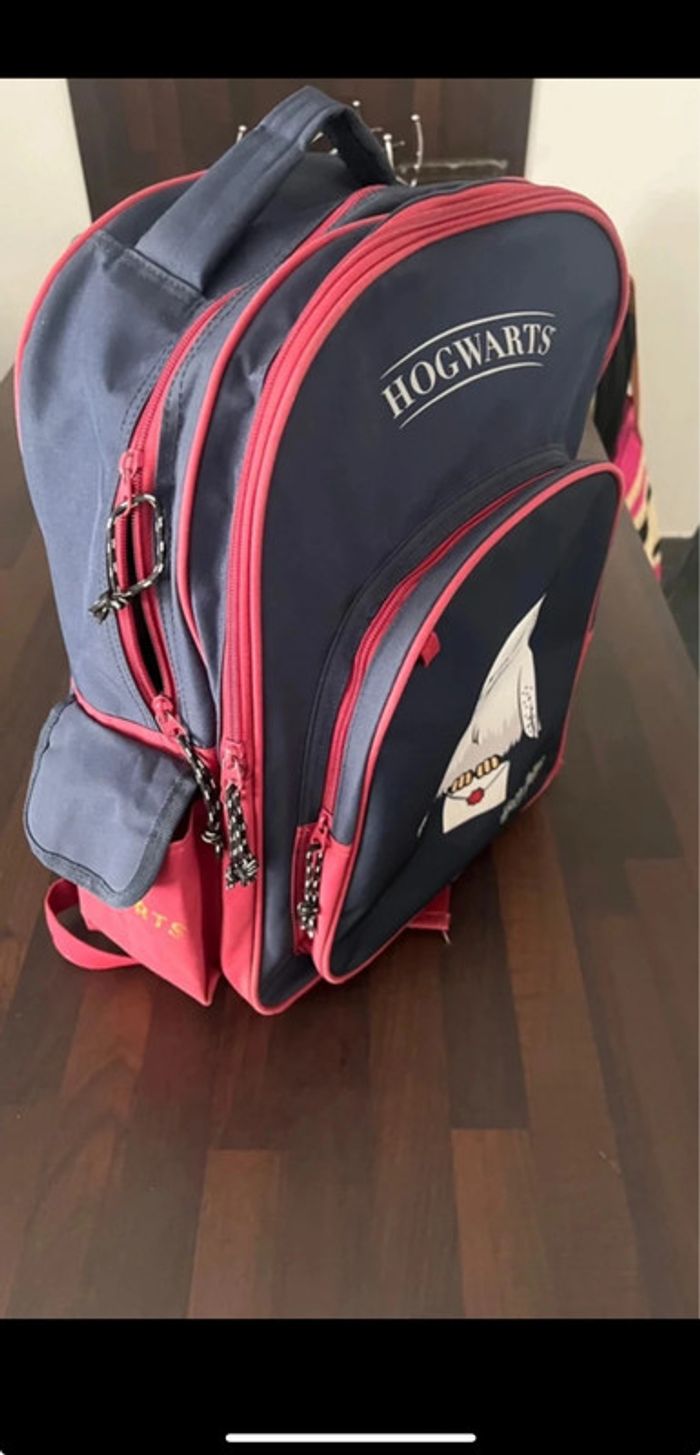 Cartable Harry potter hedwige officiel en bonne état taille 43 cm wizarding world - photo numéro 6