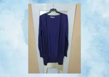 Bonito cárdigan de Bershka morado