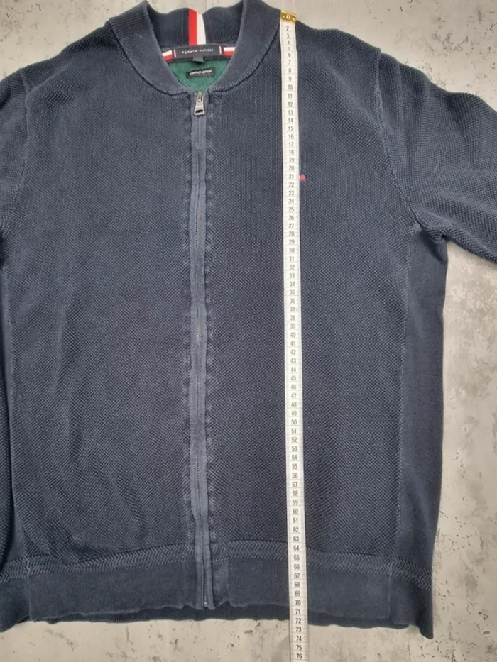 Veste zippée Tommy Hilfiger bleu marine, XXXL Hommes - photo numéro 8