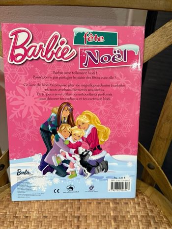 Magazine Barbie, fête Noël neuf
