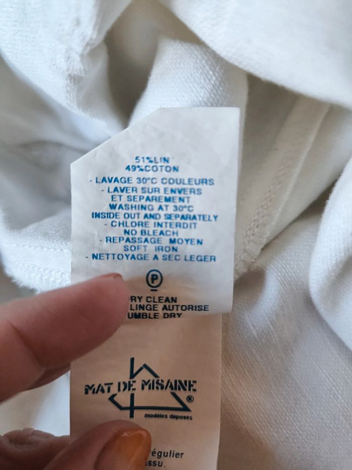Veste lin/coton Mat de misaine 38 - photo numéro 6