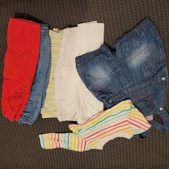 Lot 12 mois fille du pareil au même 7 pièces