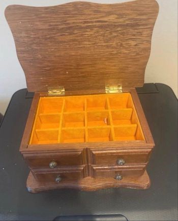 Coffret à bijoux vintage 