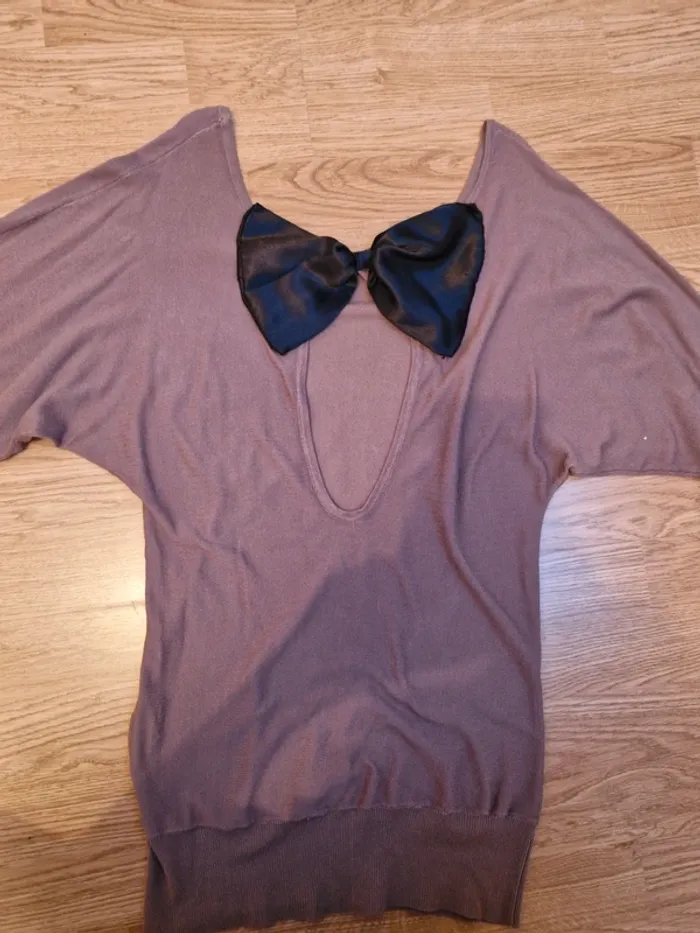 Pull/tunique gros noeud - photo numéro 2