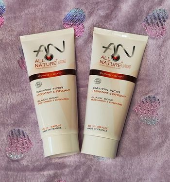 Lot de 2 tubes de Savon noir corps Allo Nature