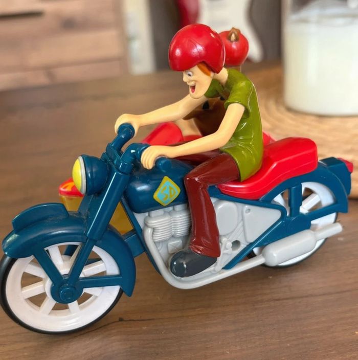 Figurine vintage Moto side Scoudidou et Sami - photo numéro 3