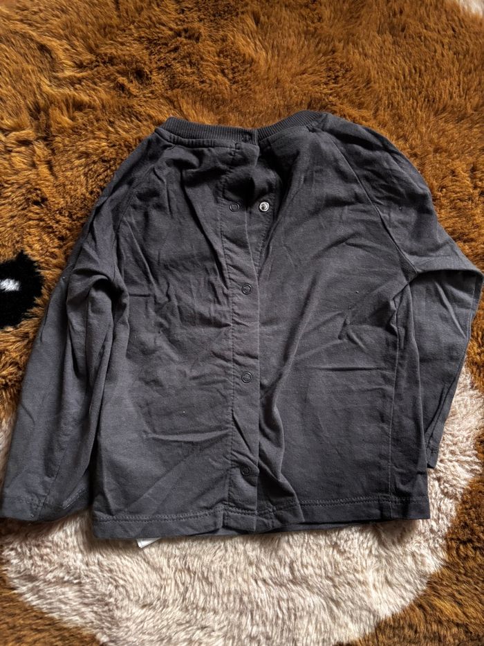 Tee shirt gris ACDC t.12m - photo numéro 3