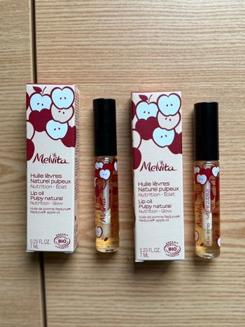 Melvita huile à lèvres