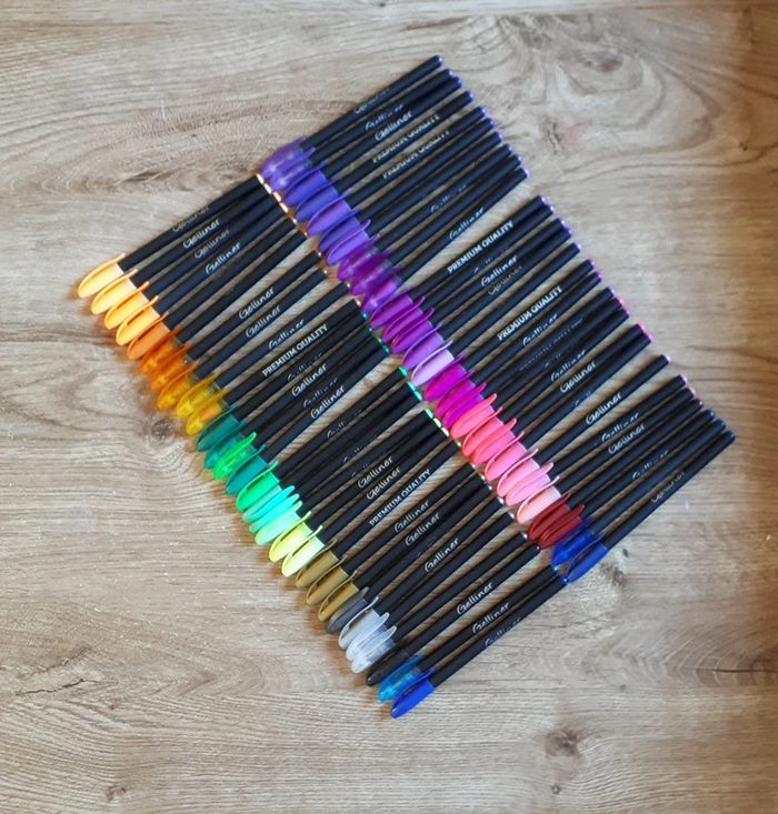 ⭐ Lot de 59 crayons
Gelliner ⭐ #emyfleury_scolaire