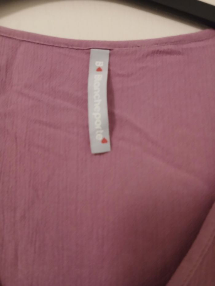 Blouse Blanche Porte T48 - photo numéro 3