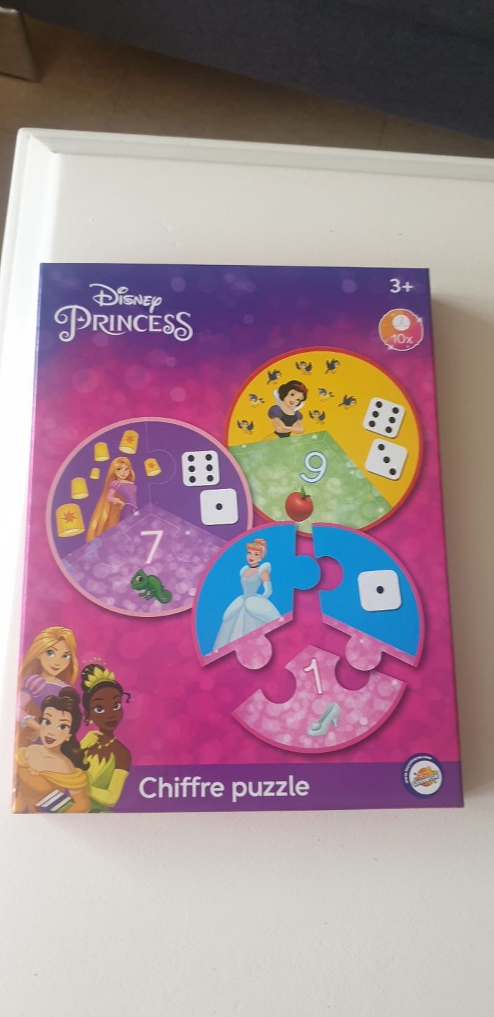 Chiffre puzzledisney princesse - photo numéro 2