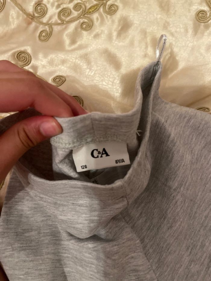 Legging gris fille - photo numéro 3